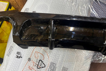 BMW serija 3 E92/E93 2006–2013 Razprodaja Difuzor zadnjega odbijaca DPT (za E92 M-Sport, sijajno crna) fotografija 4