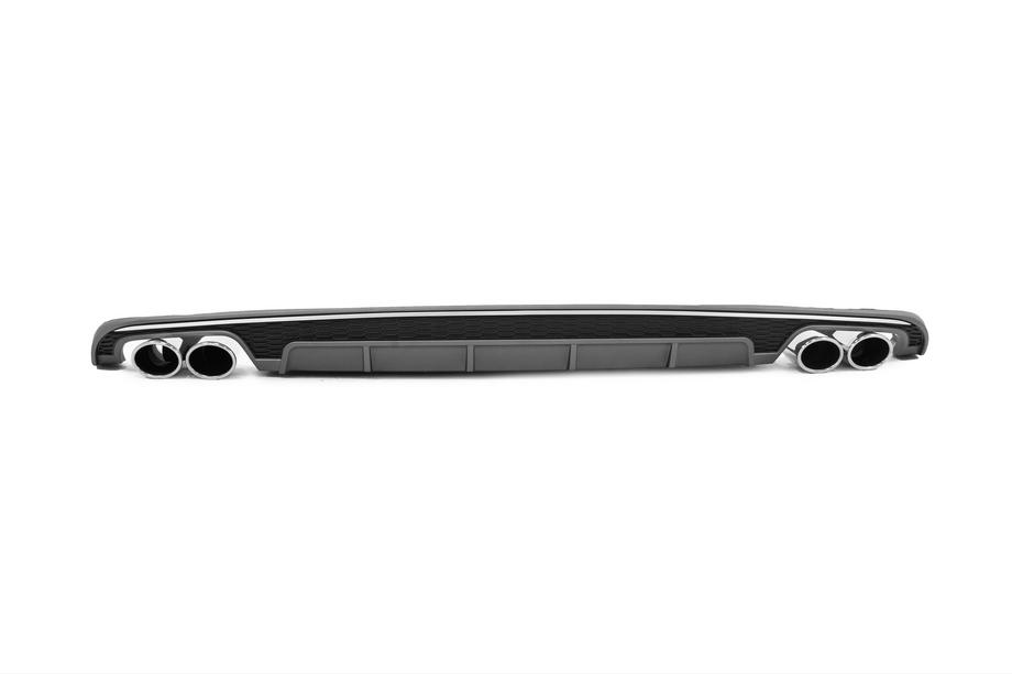 Audi A6 C7 2011–2017 Zadnji difuzor z izpušnimi nastavki S-Style (za S / S-Line 2014-2017) Image