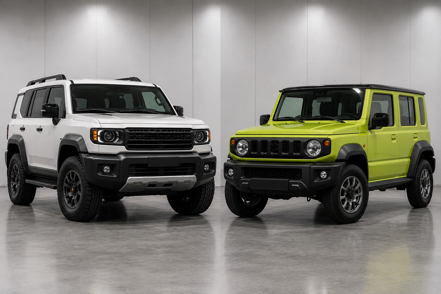 Toyota Land Cruiser FJ 2026 vs Suzuki Jimny 5-Door: kateri je boljši?