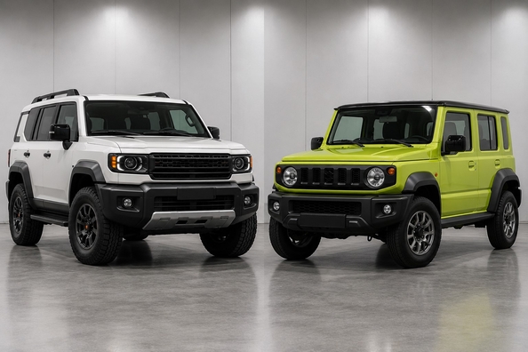 Toyota Land Cruiser FJ 2026 vs Suzuki Jimny 5-Door: kateri je boljši?