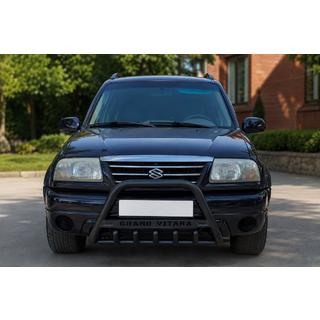 Sprednji zaščitni lok (bullbar) WT004 (nerjaveče jeklo) Black