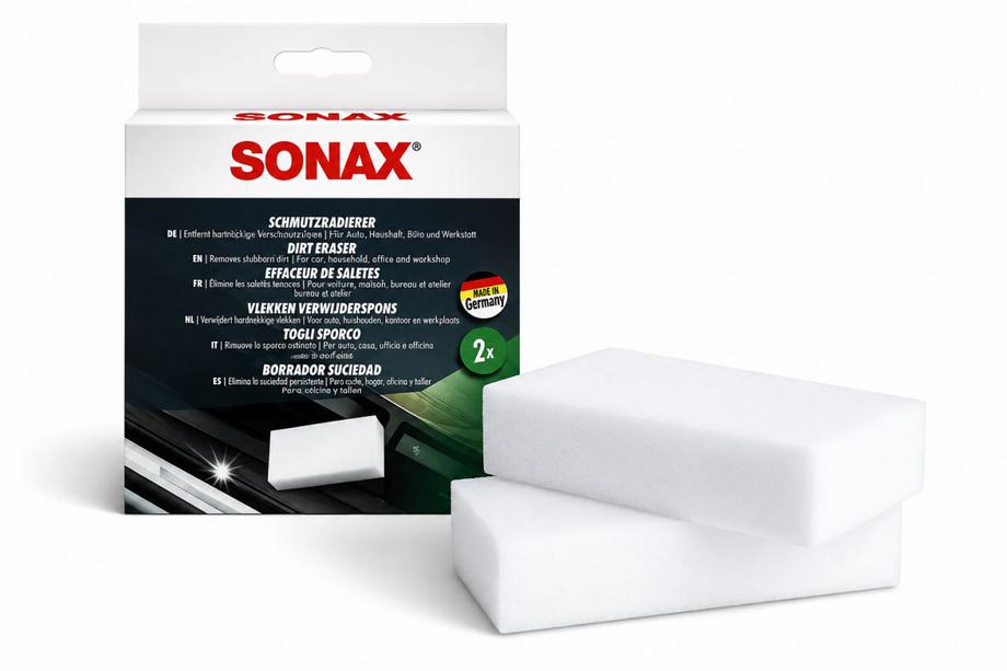 Komplet melaminskih čistilnih gobic za čiščenje umazanih površin 2 kos Sonax Fotografija 1