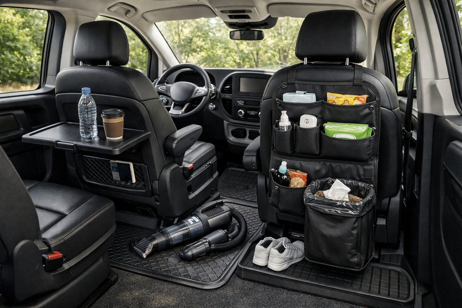 Začetna nadgradnja Mercedes Vito/V-Class W447 za čist potniški prostor v potniškem načinu