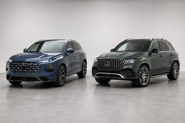 Audi Q7 2027 vs Mercedes-Benz GLE 2027: kateri premium SUV je boljši?