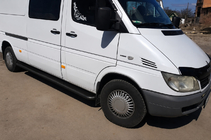 Volkswagen LT 1995–2006 Stranske stopnice Premium Black (2 kos, nerjaveče jeklo) fotografija 2