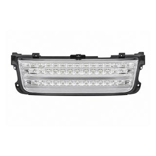 Originalna srebrna maska hladilnika (2010-2012) Range Rover III L322 2002–2012
