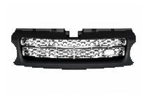 Range Rover Sport 2005–2013 Originalna srebrna maska hladilnika, črn okvir (2010-2012) fotografija 1