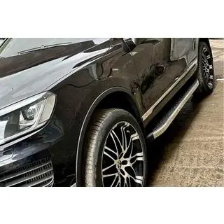 Stranske stopnice BlackLine (2 kosa, aluminij) fotografija 1