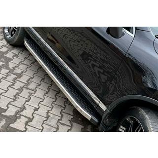 Stranske stopnice BlackLine (2 kosa, aluminij) Volkswagen Touareg 2010–2018 fotografija 3