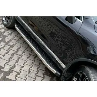 Stranske stopnice BlackLine (2 kosa, aluminij) fotografija 3