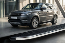 Range Rover Sport 2014–2022 Stranske stopnice BlackLine (2 kosa, aluminij) fotografija 1