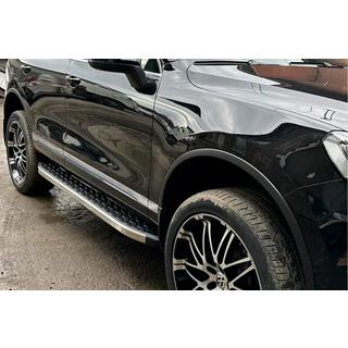 Stranske stopnice BlackLine (2 kosa, aluminij) fotografija 4