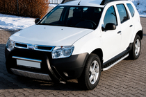Renault Duster 2008–2017 Stranske stopnice BlackLine (2 kosa, aluminij) fotografija 4