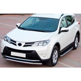Stranske stopnice BlackLine (2 kosa, aluminij) Toyota Rav 4 2013–2018 fotografija 1