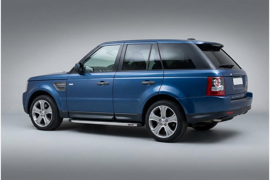 Range Rover Sport 2005–2013 Stranske stopnice BlackLine (2 kosa, aluminij) Image