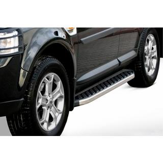 Stranske stopnice BlackLine (2 kosa, aluminij) fotografija 1