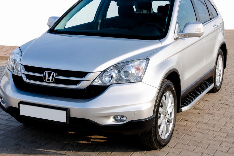 Honda CRV 2012–2016 Stranske stopnice BlackLine (2 kosa, aluminij) Image