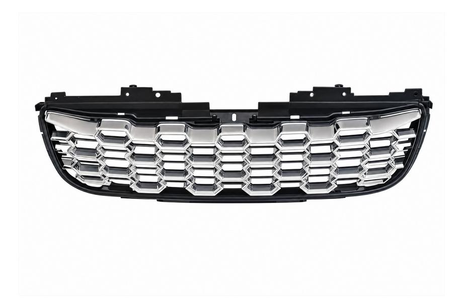 Land Rover Discovery Sport 2014– Maska hladilnika – črn okvir / srebrna mrežica (2024) Image