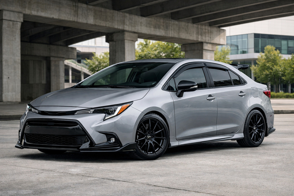Mestni styling za Toyota Corolla 2019+: kaj namestiti najprej