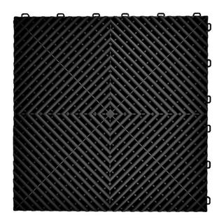 Modularna ploščica P/P (40x40x1,8 cm, črna)