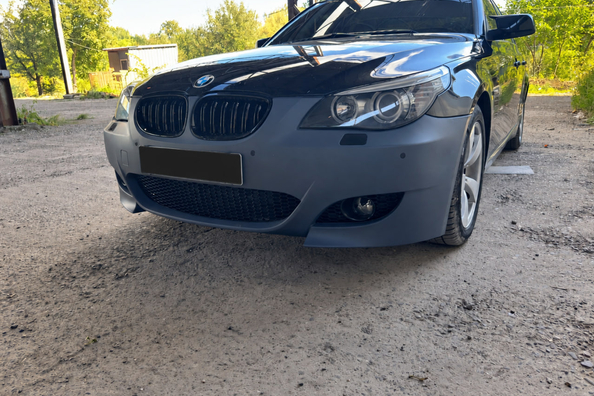 Tuning BMW E60/E61: vgradnja sprednjega odbijača M5