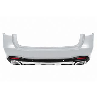 Zadnji difuzor GLS450 2025-Design (s kromiranimi zaključki izpuha)