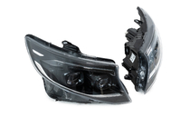 Mercedes Vito/V-razred W447 2014– Sprednji žarometi 2025 Design LED Black (za Vito, 2 kos) fotografija 5
