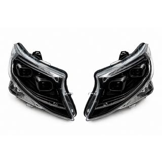 Sprednji žarometi 2025 Design LED Black (za Vito, 2 kos)