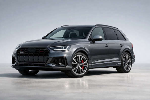 Test Audi SQ7 facelift 2024: športni premium SUV
