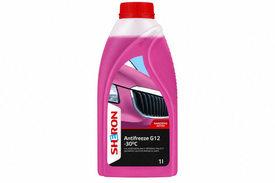 Antifriz G12 -30 °C roza 1 l SHERON Image