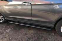 Honda CRV 2012–2016 Stranske stopnice KB001 Black (nerjaveče jeklo) fotografija 3