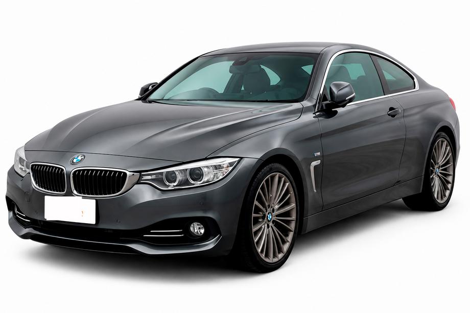 BMW serija 4 F32/F33/F36 2012–2020 Sprednji lip spojler DPT (za Base, sijaj črna) Image