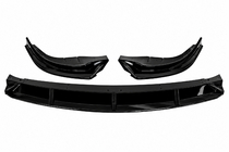 BMW serija 5 F10/F11 2010–2016 Sprednji lip spojler DPT (za Base, F10, 2010-2016, sijaj črna) fotografija 2