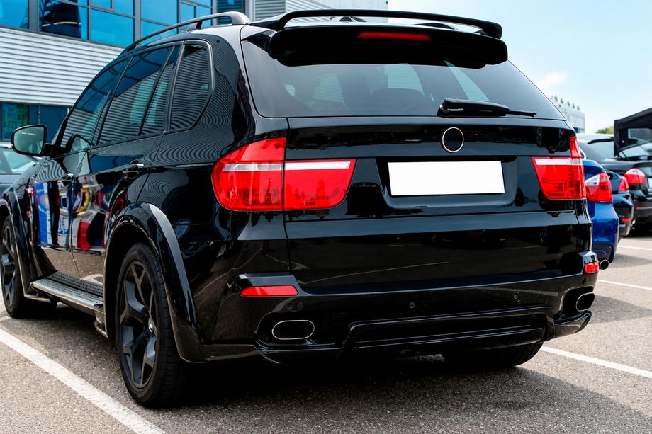 BMW X5 E70 2007–2013 Spojler DPT M-Style (črna visok sijaj) Image