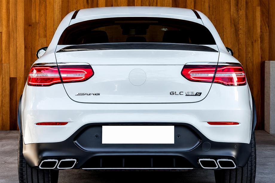 Mercedes GLC X253 2015–2022 DPT spojler (črna visok sijaj) Image