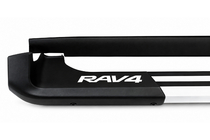 Toyota Rav 4 2013–2018 Stranske stopnice OEM V4 Silver (2016-2018, 2 kos, aluminij) fotografija 12