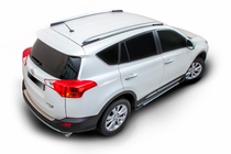 Toyota Rav 4 2013–2018 Stranske stopnice OEM V4 Silver (2016-2018, 2 kos, aluminij) fotografija 8