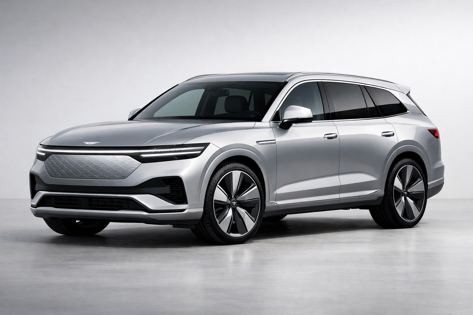 Novi Genesis GV90 2027: test električnega tekmeca BMW X7 in Mercedes GLS