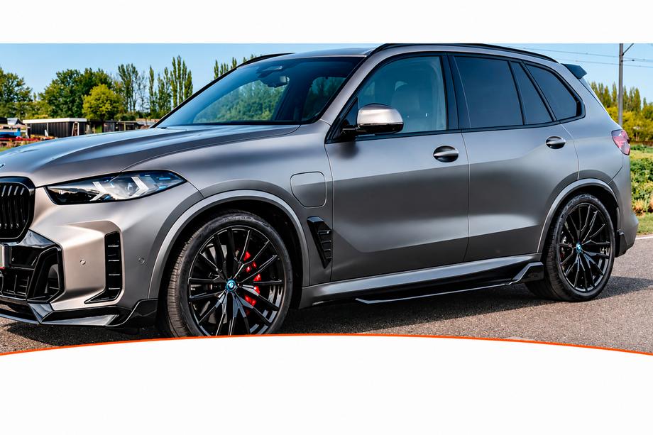 BMW X5 G05 2019–2026 Razširitve pragov DPT (2023+, sijaj črna) Image