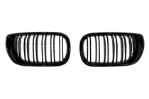 BMW serija 3 E46 1998–2006 Ledvičke M-Look DPT (1997-2001, črna visok sijaj) fotografija 1