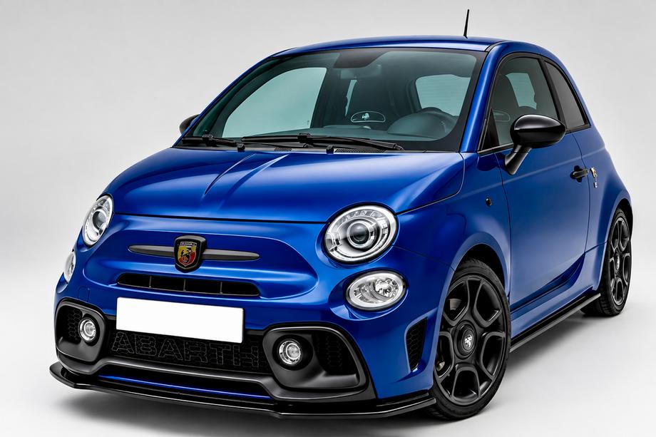Fiat 500/500L 2013–2022 Sprednji lip spojler DPT (za Abarth, sijajno črna) Image