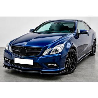 Sprednji lip dodatek DPT (za AMG Line, 2010-2012, črna sijaj) Mercedes razred E kupe C207 2010–2017 fotografija 1