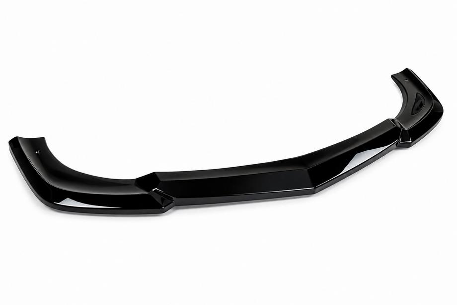 Mercedes razred E kupe C207 2010–2017 Sprednji lip dodatek DPT (za AMG Line, 2010-2012, črna sijaj) Fotografija 2