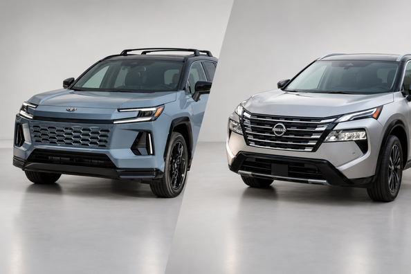 Nissan Rogue Hybrid 2027 vs Toyota RAV4 Hybrid 2026: poraba, specifikacije, cena in kaj je boljše