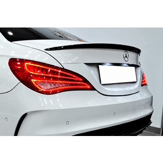 DPT spojler (črna visok sijaj) Mercedes CLA C117 2013–2019 fotografija 1