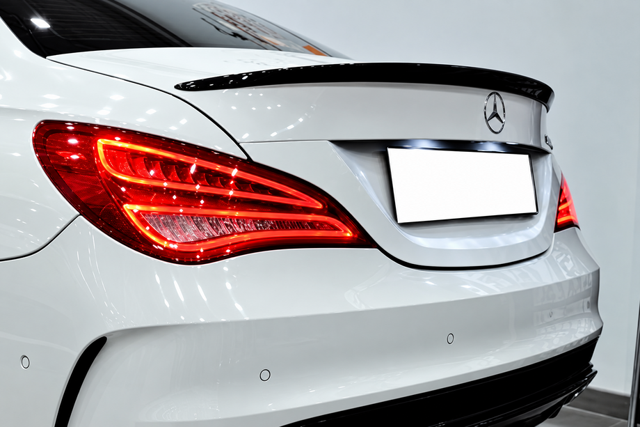 Mercedes CLA C117 2013–2019 DPT spojler (črna visok sijaj) Image