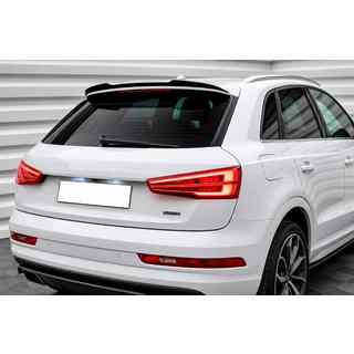 DPT spojler (črna visok sijaj) Audi Q3 2011–2019 fotografija 1