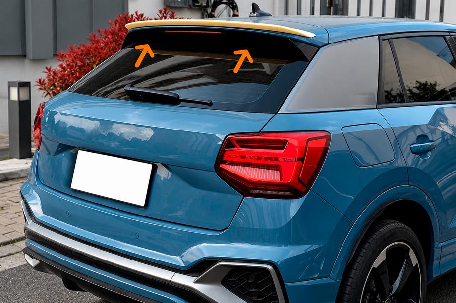 Audi Q2 2016– Spojler DPT (2016-2020, črna sijaj) Image