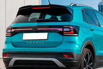 Volkswagen T-Cross 2019– DPT spojler (črna visok sijaj) fotografija 1