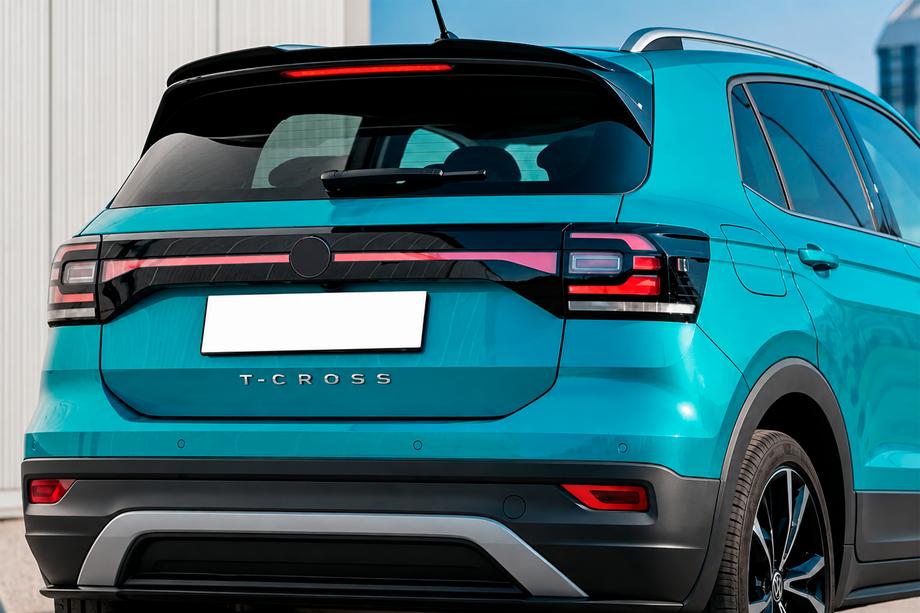 Volkswagen T-Cross 2019– DPT spojler (črna visok sijaj) Image